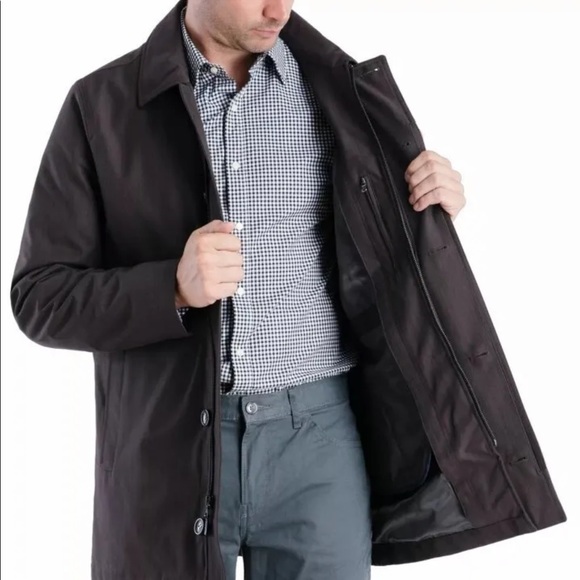 michael kors ghent felted slim fit dickey coat